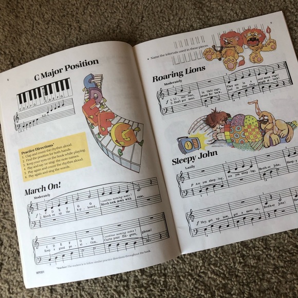 Bastien  Piano  Basic level 1 book - Picture 5 of 9